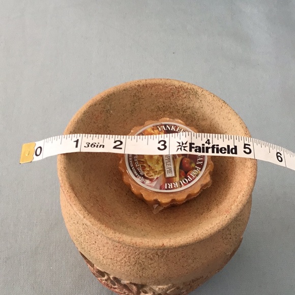 Yankee Candles Tart Wax Burner Terra Cotta Look - Picture 7 of 8